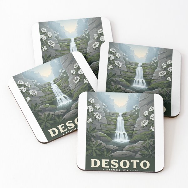 Item preview, Laurel Falls DeSoto State Park Alabama Sticker designed and sold by DetourDgn.