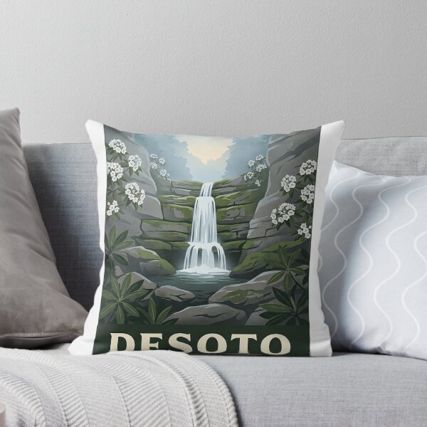 Item preview, Laurel Falls DeSoto State Park Alabama Sticker designed and sold by DetourDgn.