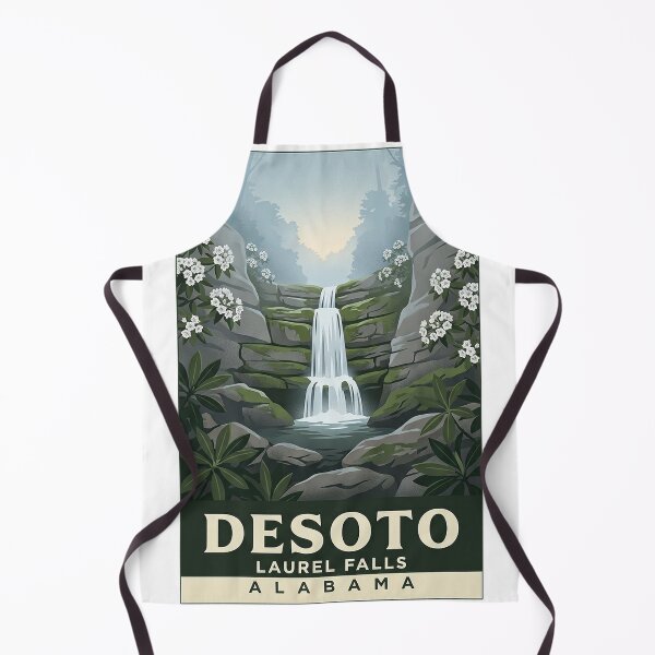 Item preview, Laurel Falls DeSoto State Park Alabama Sticker designed and sold by DetourDgn.