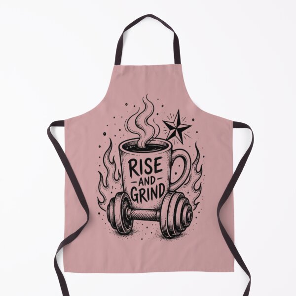 Item preview, Rise And Grind Gym Coffee Workout Motivation designed and sold by creativerooney.