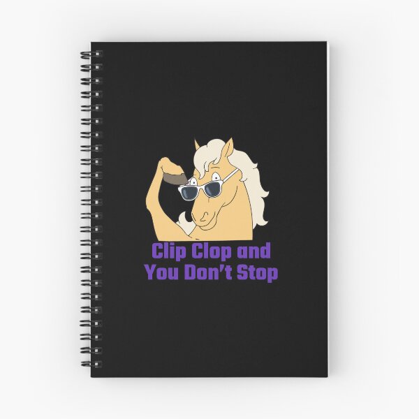 Item preview, Clip Clop and You Don't Stop Horse designed and sold by NyasiaLeuschke.