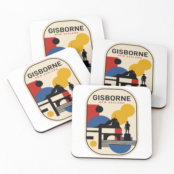 Item preview, Retro Gisborne Bauhaus Geometric Skyline designed and sold by k3rstman1.