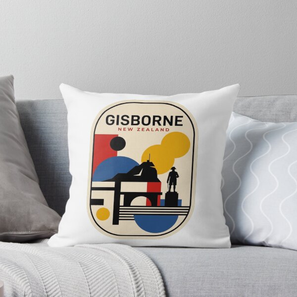 Item preview, Retro Gisborne Bauhaus Geometric Skyline designed and sold by k3rstman1.