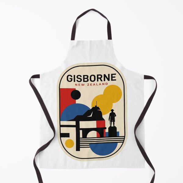 Item preview, Retro Gisborne Bauhaus Geometric Skyline designed and sold by k3rstman1.