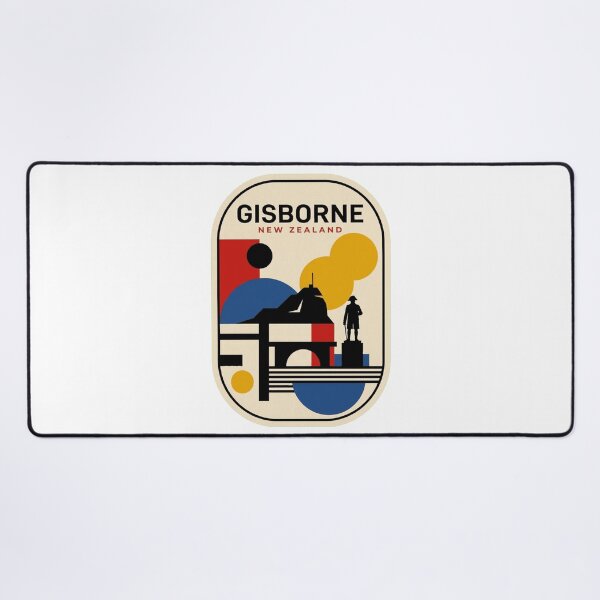 Item preview, Retro Gisborne Bauhaus Geometric Skyline designed and sold by k3rstman1.