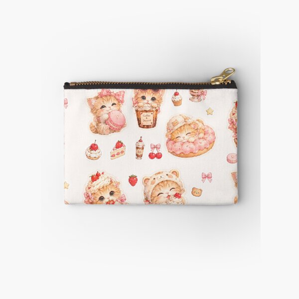 Item preview, dessert kitty cute sticker designed and sold by sara747.
