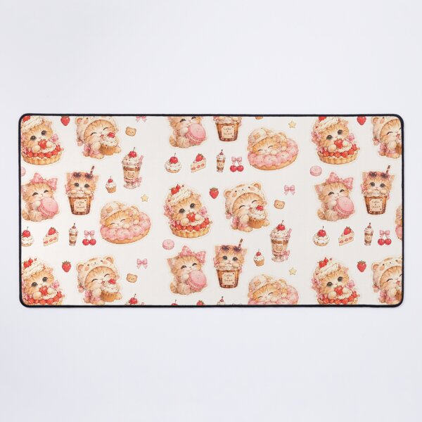 Item preview, dessert kitty cute sticker designed and sold by sara747.