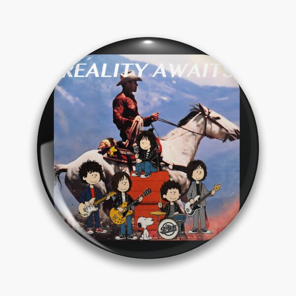Item preview, The Strokes x Peanuts Band Rock Reality Awaits designed and sold by Sketchquad.