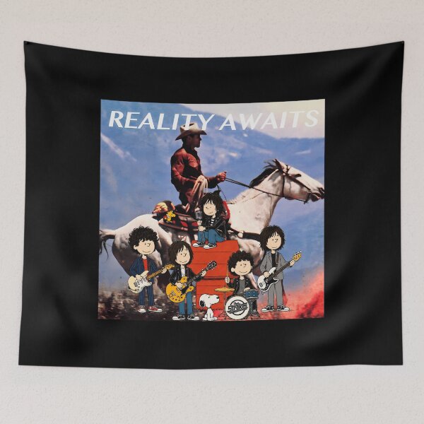 Item preview, The Strokes x Peanuts Band Rock Reality Awaits designed and sold by Sketchquad.