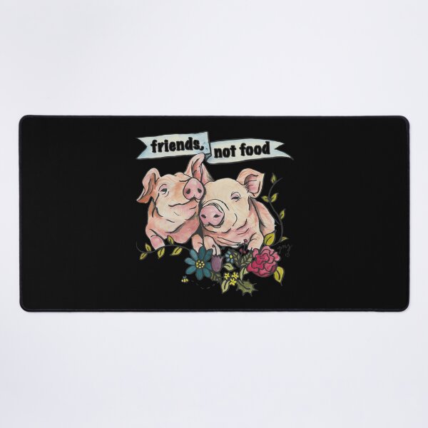 Item preview, Friends Not Food Cute Pig Illustration designed and sold by NyasiaLeuschke.