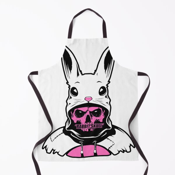 Item preview, Skull in Pink Contrast Bunny Hood  designed and sold by ALEGLAS.