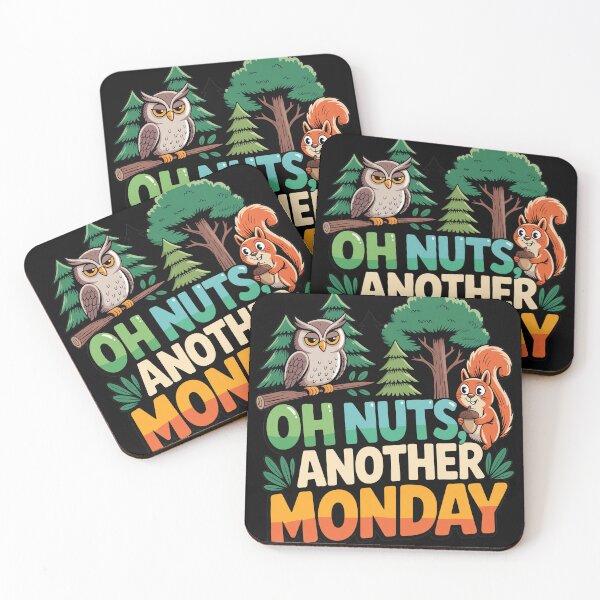 Item preview, Oh Nuts, Another Monday Comic Animal  designed and sold by NyasiaLeuschke.
