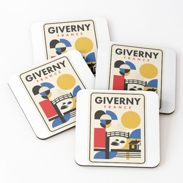 Item preview, Retro Giverny Bauhaus Geometric Skyline designed and sold by k3rstman1.