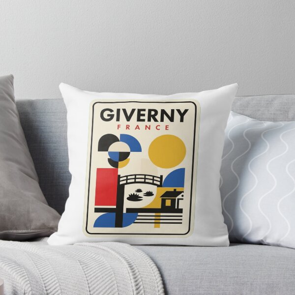 Item preview, Retro Giverny Bauhaus Geometric Skyline designed and sold by k3rstman1.