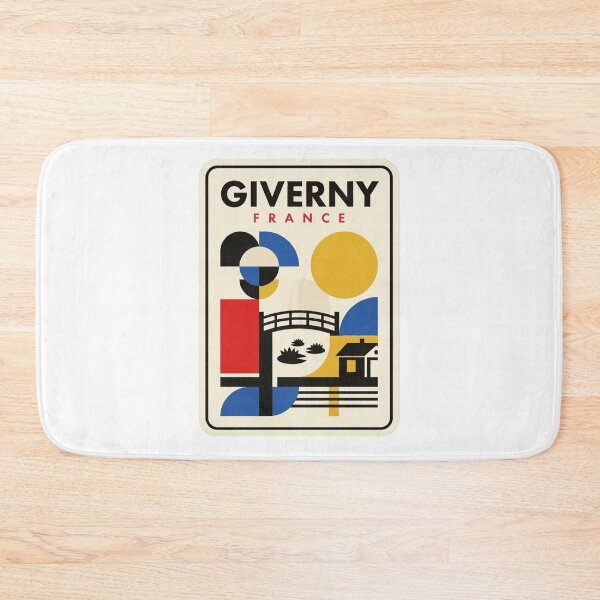 Item preview, Retro Giverny Bauhaus Geometric Skyline designed and sold by k3rstman1.
