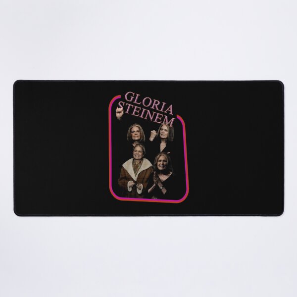 Item preview, Gloria Steinem Vintage 90s Bootleg Pink Frame Graphic designed and sold by SawyerLawrence.