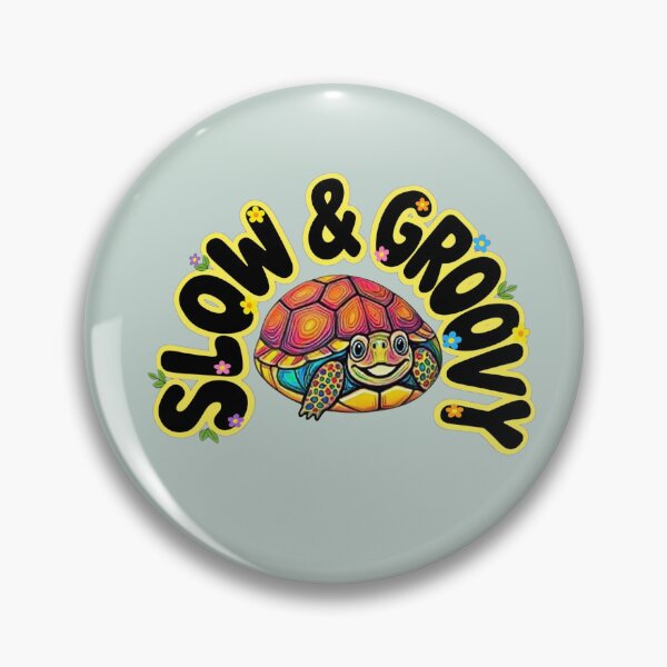 Item preview, Slow and Groovy turtle designed and sold by areezh.