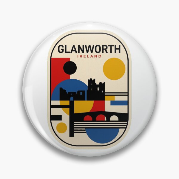 Item preview, Retro Glanworth Bauhaus Geometric Skyline designed and sold by k3rstman1.
