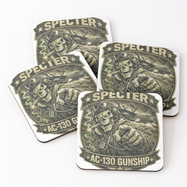Item preview, Specter AC-130 Gunship Skull Emblem designed and sold by ALEGLAS.