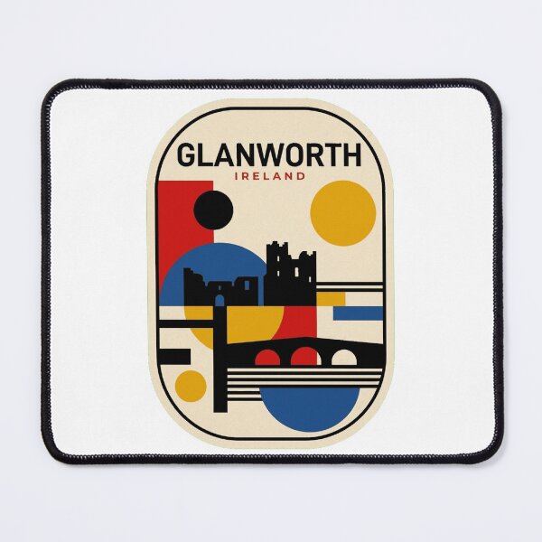 Item preview, Retro Glanworth Bauhaus Geometric Skyline designed and sold by k3rstman1.