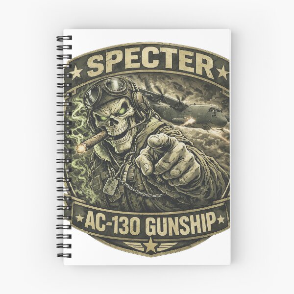 Item preview, Specter AC-130 Gunship Skull Emblem designed and sold by ALEGLAS.