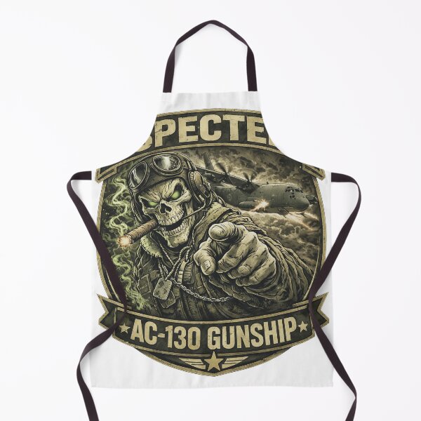 Item preview, Specter AC-130 Gunship Skull Emblem designed and sold by ALEGLAS.