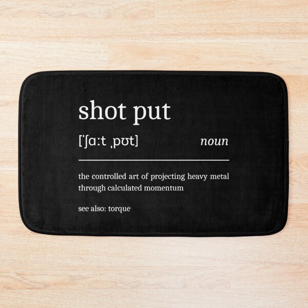 Item preview, Shot Put Definition Funny Shot Putter designed and sold by StrideSuccess.