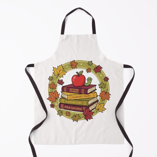 Item preview,  Cozy Fall Bookworm Apple Picking designed and sold by Oommen Studio .