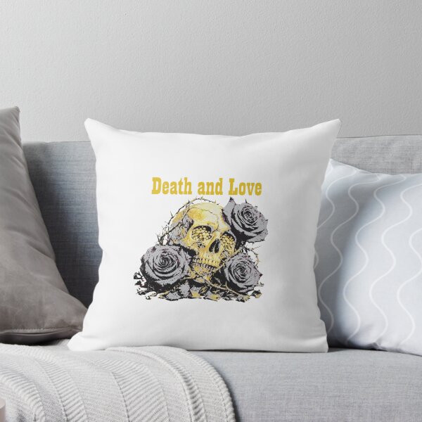 Item preview, Death and Love Skull Roses Barbed Wire  designed and sold by ALEGLAS.