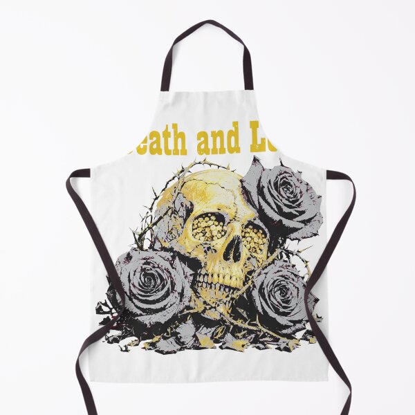 Item preview, Death and Love Skull Roses Barbed Wire  designed and sold by ALEGLAS.