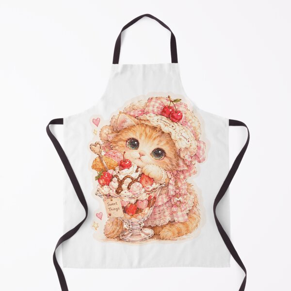 Item preview, dessert kitty cute sticker designed and sold by sara747.