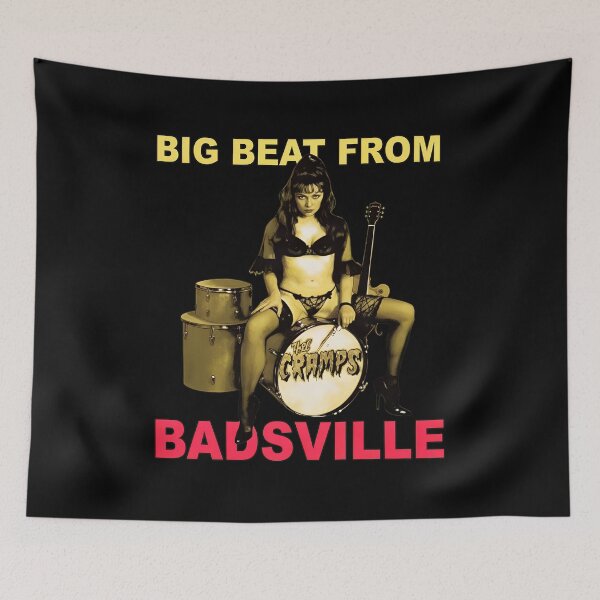 Item preview, The Cramps Big Beat From Badsville Retro Rock  designed and sold by Donssom.