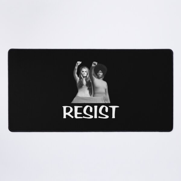 Item preview, Resist - Gloria Steinem and Dorothy Pitman Hughes designed and sold by SawyerLawrence.