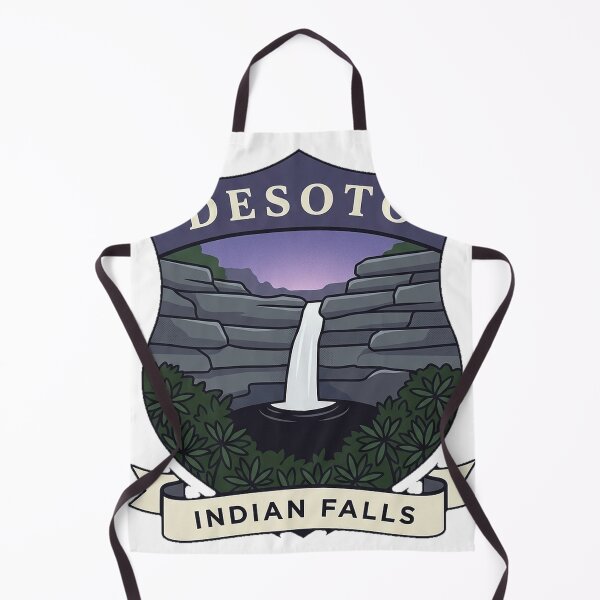 Item preview, Indian Falls DeSoto State Park Alabama Crest Sticker designed and sold by DetourDgn.