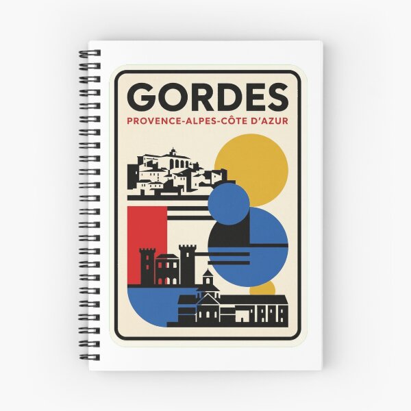 Item preview, Retro Gordes Bauhaus Geometric Skyline designed and sold by k3rstman1.