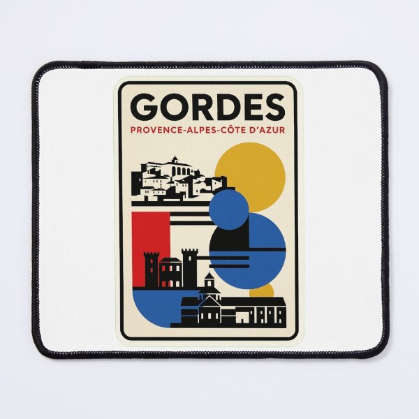 Item preview, Retro Gordes Bauhaus Geometric Skyline designed and sold by k3rstman1.