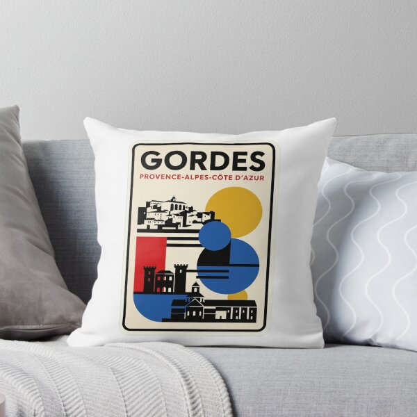 Item preview, Retro Gordes Bauhaus Geometric Skyline designed and sold by k3rstman1.