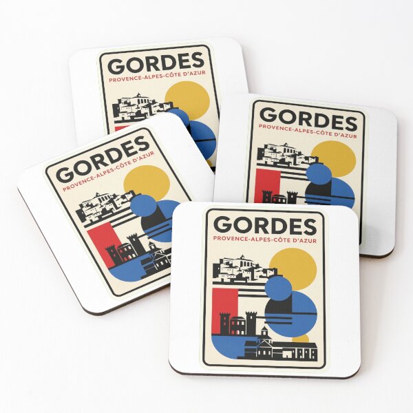 Item preview, Retro Gordes Bauhaus Geometric Skyline designed and sold by k3rstman1.