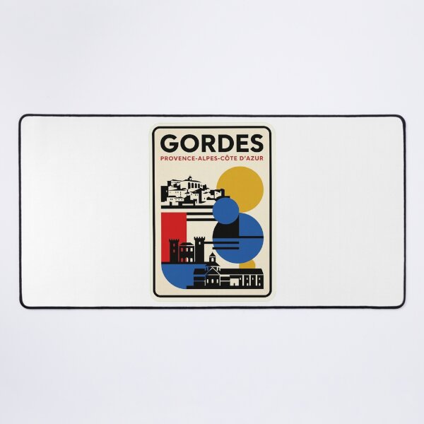 Item preview, Retro Gordes Bauhaus Geometric Skyline designed and sold by k3rstman1.
