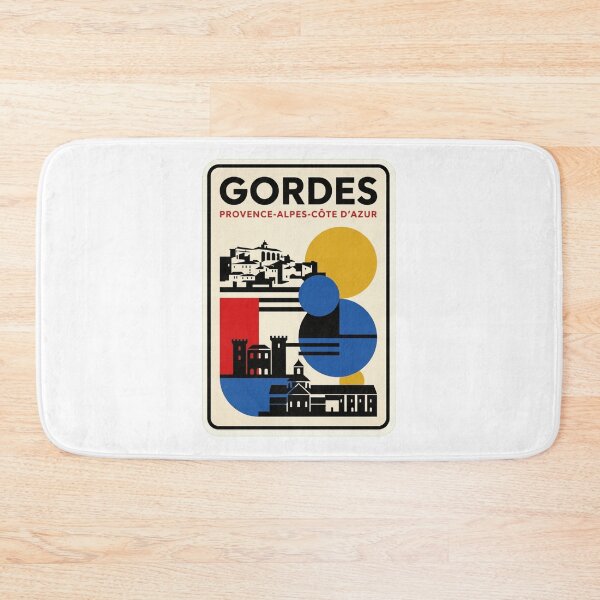 Item preview, Retro Gordes Bauhaus Geometric Skyline designed and sold by k3rstman1.