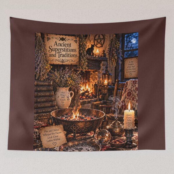 Item preview, Ancient Superstitions and Traditions - Old Folklore and Mystical Heritage designed and sold by CzipipitoStudio.