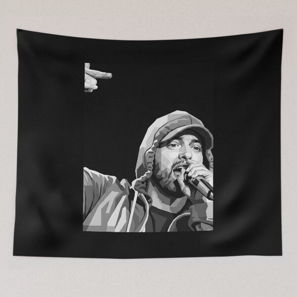 Aperçu de l'œuvre Eminem Grayscale créée et vendue par verlonzariy.