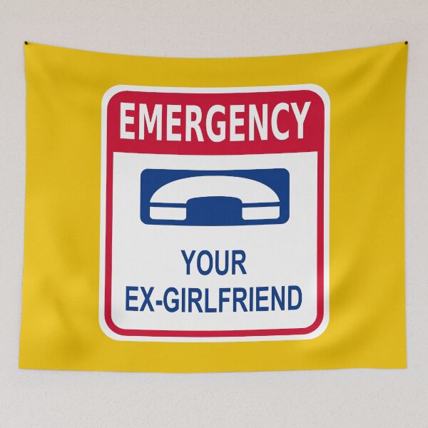 Item preview, Emergency: Call Your Ex-Girlfriend designed and sold by Karate Octopus.