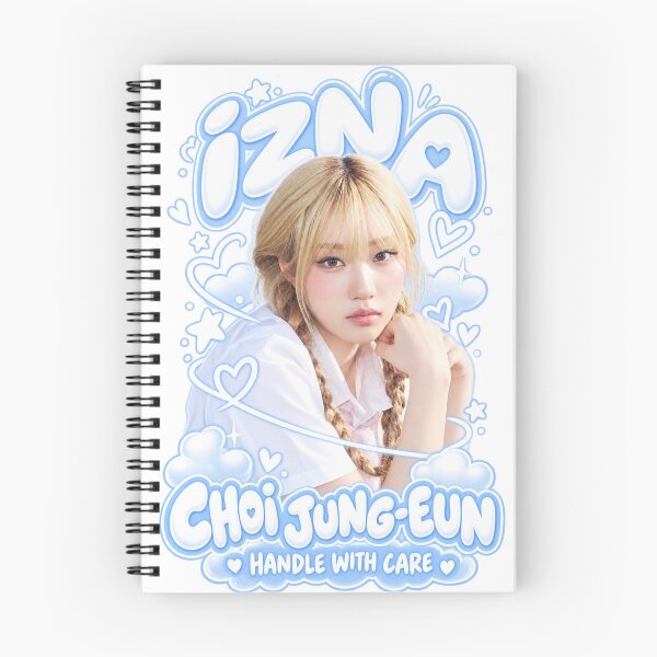 Item preview, izna Choi Jungeun Handle With Care Blue Heart designed and sold by Valereekmerch.
