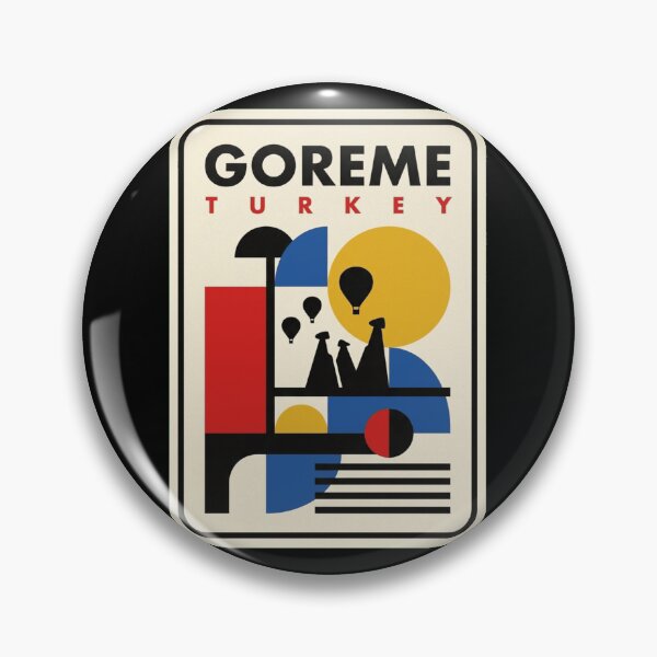 Item preview, Retro Goreme Bauhaus Geometric Skyline designed and sold by k3rstman1.