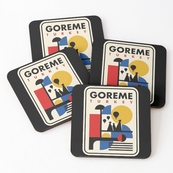 Item preview, Retro Goreme Bauhaus Geometric Skyline designed and sold by k3rstman1.