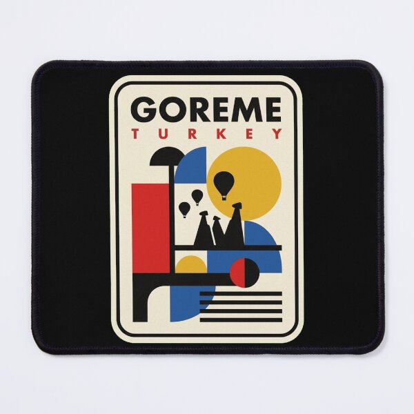 Item preview, Retro Goreme Bauhaus Geometric Skyline designed and sold by k3rstman1.