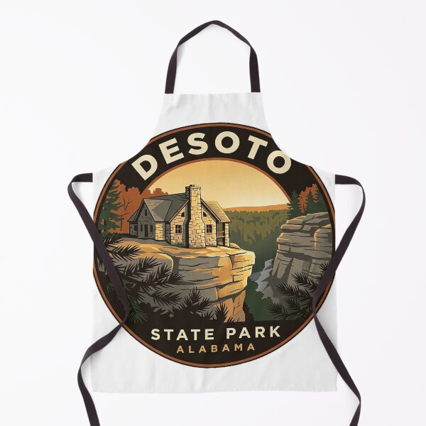 Item preview, Pegatina del Stone Lodge del Parque Estatal DeSoto, Alabama designed and sold by DetourDgn.