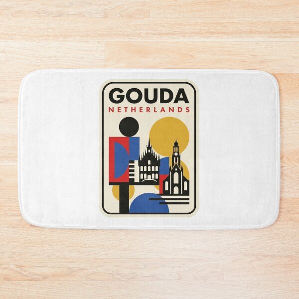 Item preview, Retro Gouda Bauhaus Geometric Skyline designed and sold by k3rstman1.