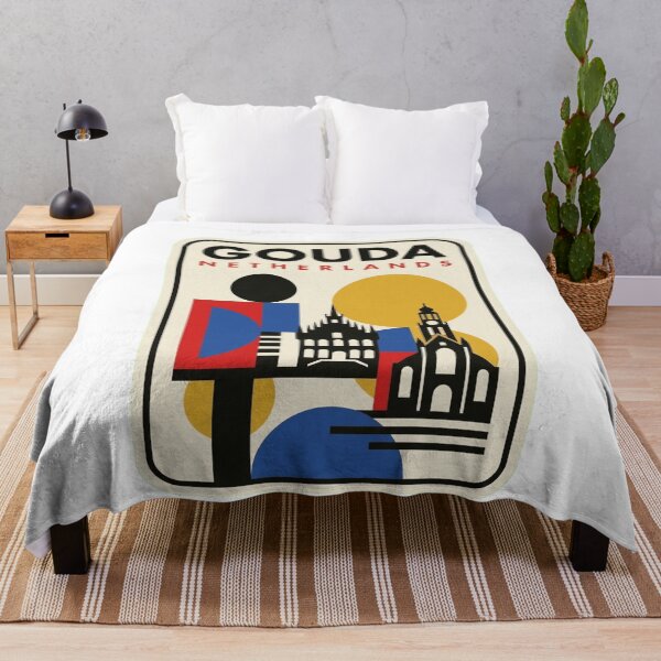 Item preview, Retro Gouda Bauhaus Geometric Skyline designed and sold by k3rstman1.